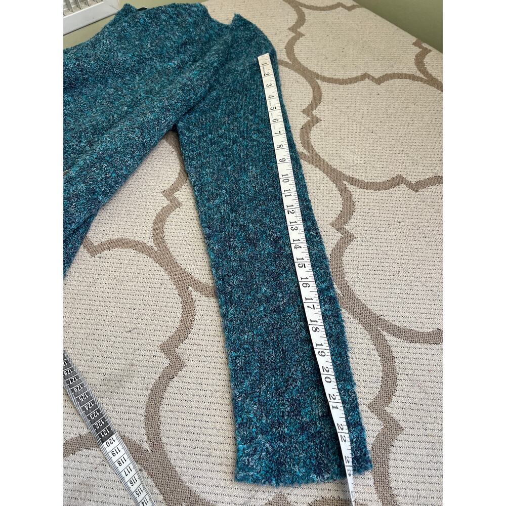 River textured blue green long sleeve sweater, size extra large, NWT - Picture 9 of 11